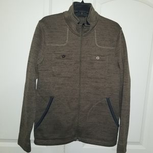 Toad & Co Override zip jacket mens sz medium olive green